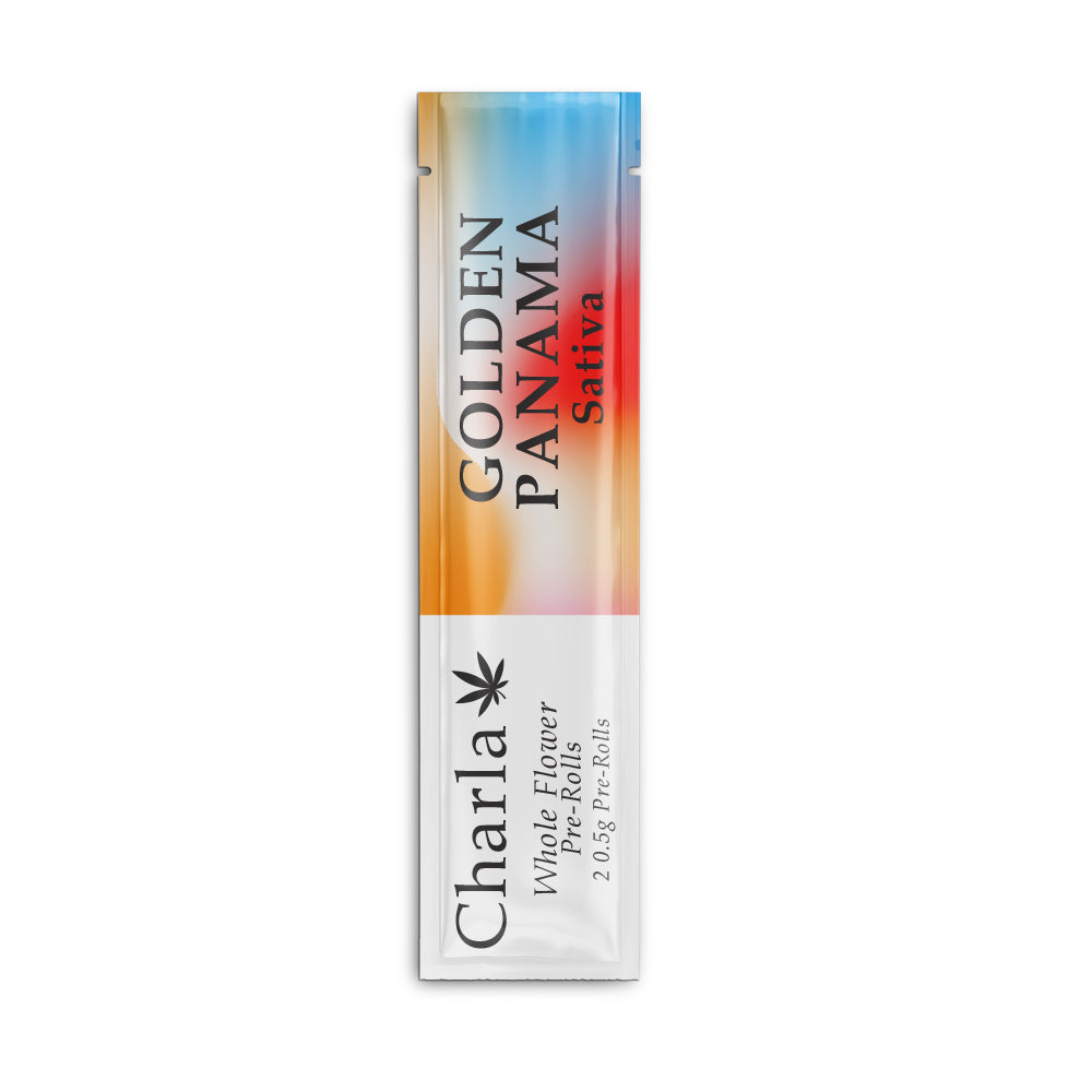 White Lay-Flat Pouches for Cannabis Prerolls & Smokables