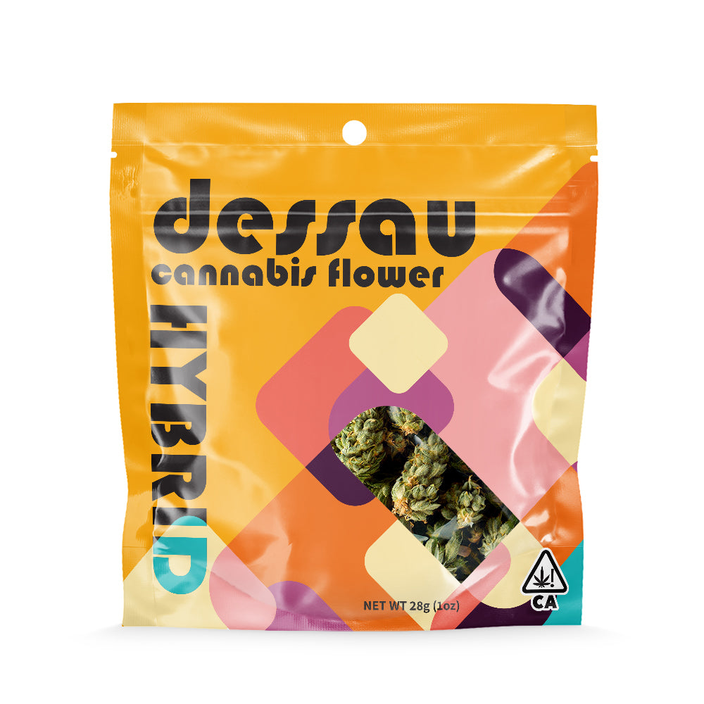 Clear Stand-Up Pouches for Cannabis Flower