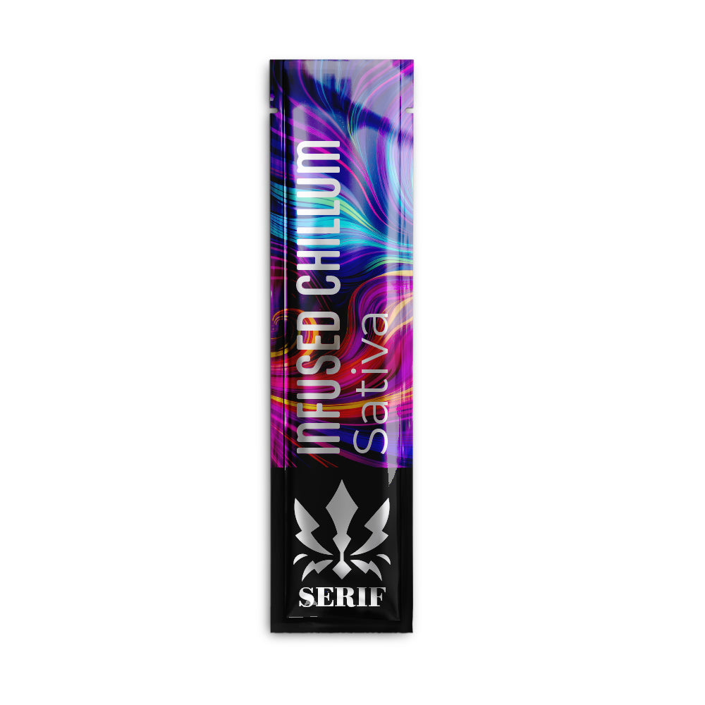 Metallic Lay-Flat Pouches for Cannabis Flower
